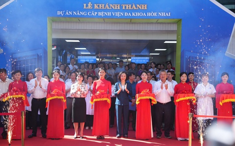 Khánh thành dự án nâng cấp Bệnh viện Đa khoa Hòe Nhai