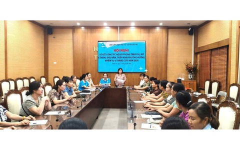 HỘI LHPN XÃ THANH TRÌ TỔ CHỨC HỘI NGHỊ SƠ KẾT CÔNG TÁC HỘI VÀ PHONG TRÀO PHỤ NỮ 6 THÁNG ĐẦU NĂM 2026
