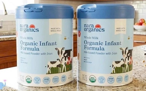 Thông báo thu hồi sữa bột dành cho trẻ sơ sinh Nara Organics Whole Milk Organic Powdered Infant Formula