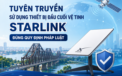 UBND phường Long Biên tăng cường tuyên truyền về việc sử dụng thiết bị đầu cuối vệ tinh Starlink đúng quy định pháp luật