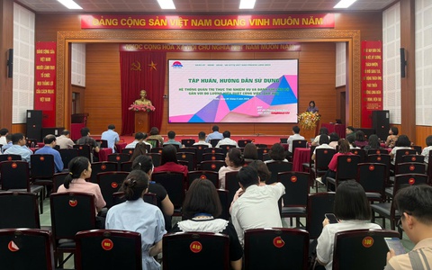 Phường Long Biên tập huấn hệ thống Hanoiwork trong quản trị, đánh giá OKR/KPI
