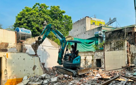 Phường Hoàng Mai: 100% hộ bàn giao mặt bằng dự án chùa Sét
