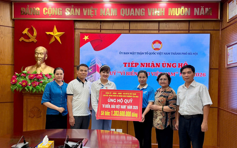 Nhân dân phường Yên Hòa tích cực ủng hộ Quỹ 