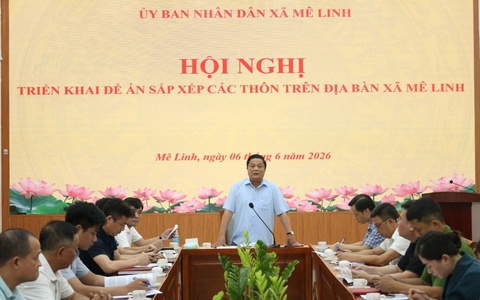 Mê Linh triển khai Đề án sắp xếp các thôn trên địa bàn