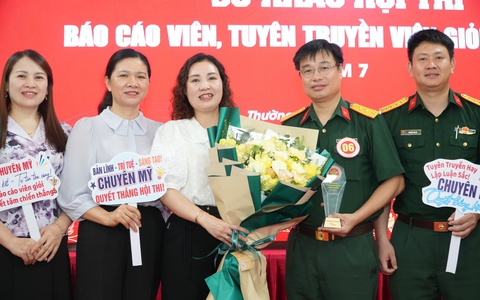 Thí sinh xã Chuyên Mỹ xuất sắc giành giải ba vòng sơ khảo Hội thi Báo cáo viên, Tuyên truyền viên giỏi cấp Thành phố năm 2026.