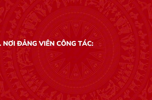 Thủ tục lấy ý kiến nhận xét của chi ủy, chi bộ đối với đảng viên thực hiện nhiệm vụ nơi cư trú - P8