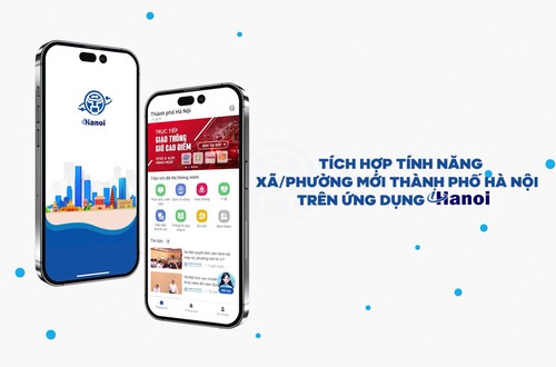 Cập nhật Bản đồ xã/phường mới thành phố Hà Nội trên ứng dụng iHanoi