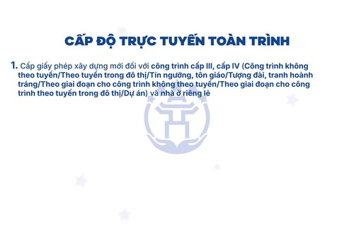 12 thủ tục hành chính lĩnh vực xây dựng thực hiện tại Đại lý dịch vụ công trực tuyến