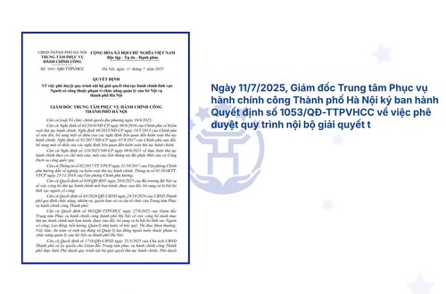 Phê duyệt 51 quy trình nội bộ thủ tục hành chính lĩnh vực Người có công