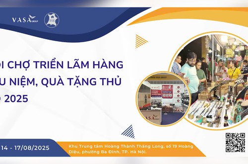 Lịch trình và địa điểm Hội chợ triển lãm hàng lưu niệm, quà tặng Thủ đô năm 2025