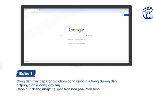 Hướng dẫn người dân làm thủ tục 