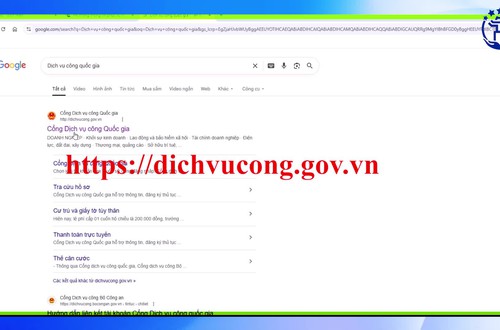 Hướng dẫn công dân thực hiện 