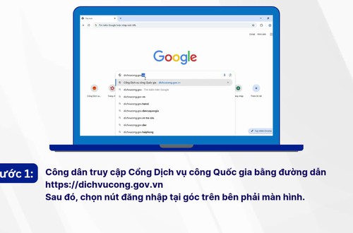Hướng dẫn công dân thực hiện thủ tục 