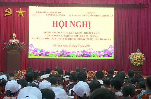 Hà Nội hưởng ứng Ngày Thế giới không thuốc lá 31/5