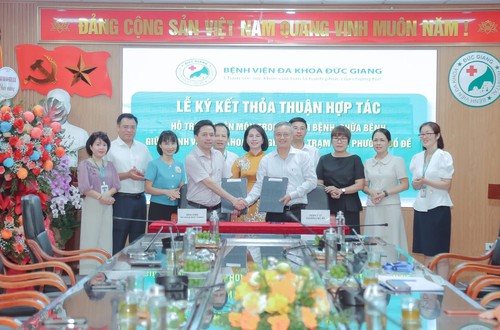 BVĐK Đức Giang: Hợp tác cùng phát triển, nâng cao chất lượng y tế cơ sở hướng tới sự hài lòng của người dân