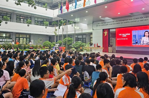 Đẩy mạnh hoạt động truyền thông, giáo dục sức khỏe trong trường học