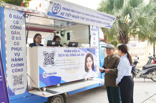 Xe lưu động dịch vụ công đến 