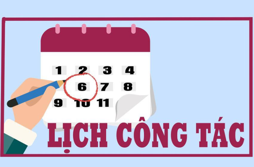 LỊCH CÔNG TÁC TUẦN CỦA LÃNH ĐẠO TRUNG TÂM (Từ ngày 06/10/2025 đến ngày 10/10/2025)