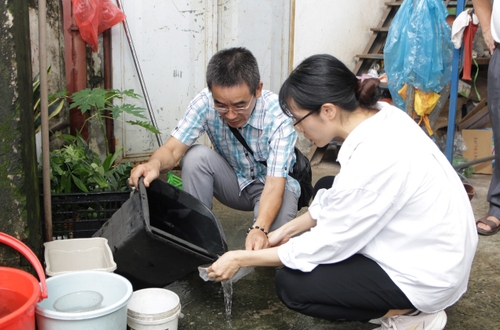 Phường Tây Hồ: Giám sát, xử lý kịp thời các ổ dịch sốt xuất huyết