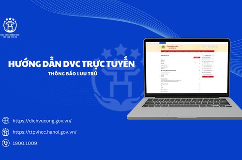 Hướng dẫn công dân thực hiện thủ tục “Thông báo lưu trú” trực tuyến trên Cổng Dịch vụ công Quốc gia