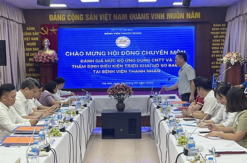 Bệnh viện Thanh Nhàn được công nhận đủ điều kiện triển khai hồ sơ bệnh án điện tử