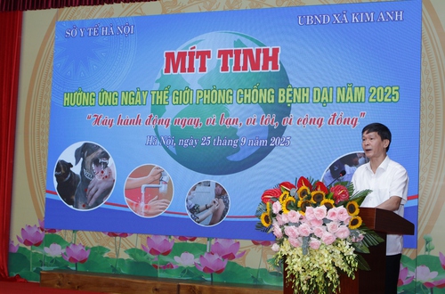 Phòng chống bệnh dại: 