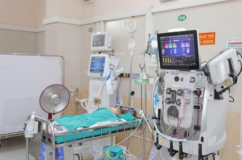BVĐK Đức Giang: Lọc máu liên tục cứu sống bệnh nhi sốc nhiễm khuẩn nguy kịch