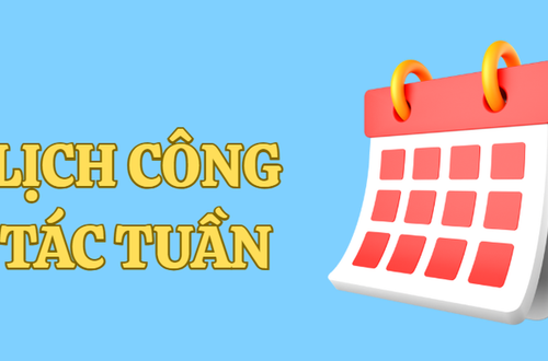 LỊCH CÔNG TÁC TUẦN CỦA LÃNH ĐẠO TRUNG TÂM (Từ ngày 29/09/2025 đến ngày 03/10/2025)