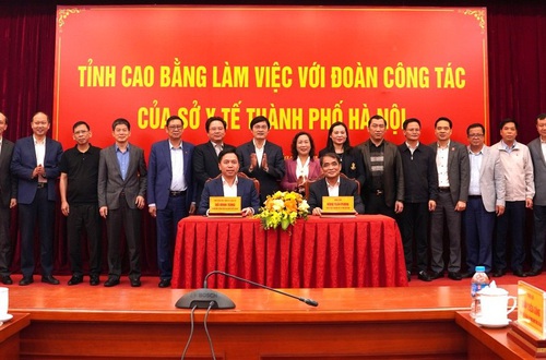 Ngành Y tế Hà Nội hỗ trợ toàn diện phát triển y tế tỉnh Cao Bằng