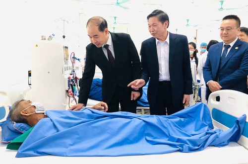 Bệnh viện Đa khoa Sóc Sơn khai trương Đơn nguyên thận nhân tạo