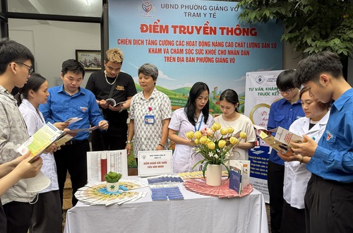 Tăng cường các hoạt động nâng cao chất lượng dân số, khám và chăm sóc sức khỏe nhân dân