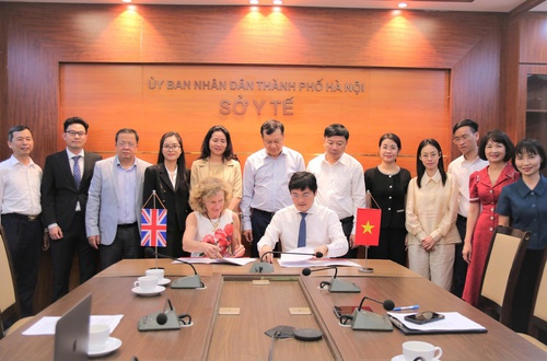 Sở Y tế Hà Nội tiếp và làm việc với đoàn chuyên gia Đại học Oxford, Vương quốc Anh