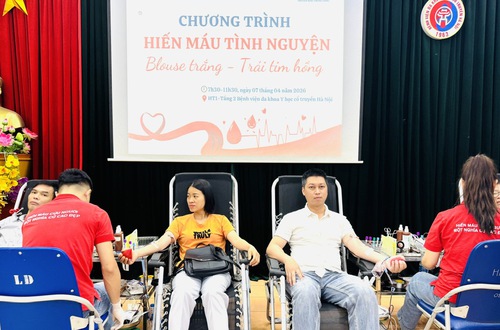 Trao giọt máu hồng, gửi trọn niềm hy vọng