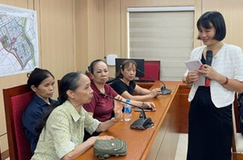 Hội nghị tập huấn kỹ năng tư vấn, tham vấn cho cộng tác viên làm công tác bảo vệ trẻ em phường Hà Đông