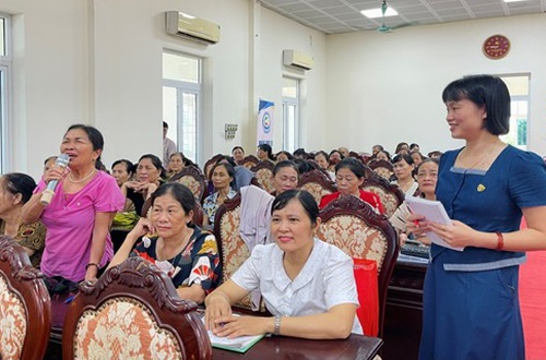 Tập huấn kỹ năng tư vấn, tham vấn cho cộng tác viên làm công tác bảo vệ trẻ em tại xã Nam Phù