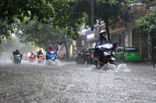 Ngày 03/5/2026, chịu tác động của gió mùa Đông Bắc, Bắc Bộ và Hà Nội trong chiều và đêm nay có mưa vừa, có nơi mưa to và dông.