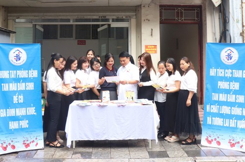 Hà Nội: Tăng cường các hoạt động truyền thông phòng chống bệnh tan máu bẩm sinh