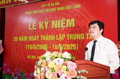 Lễ kỷ niệm 20 năm thành lập Trung tâm Phục hồi chức năng Việt - Hàn