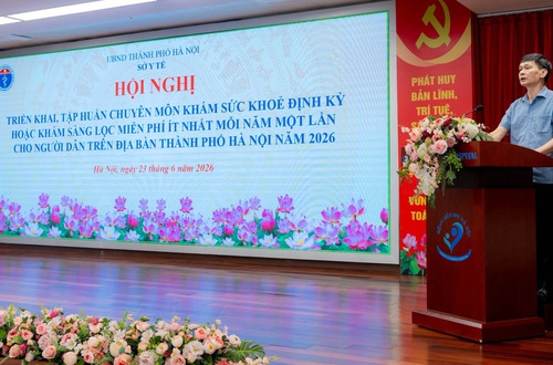 Phấn đấu 100% người dân thành phố được khám sức khoẻ định kỳ