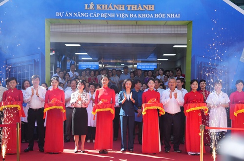 Khánh thành dự án nâng cấp Bệnh viện Đa khoa Hòe Nhai