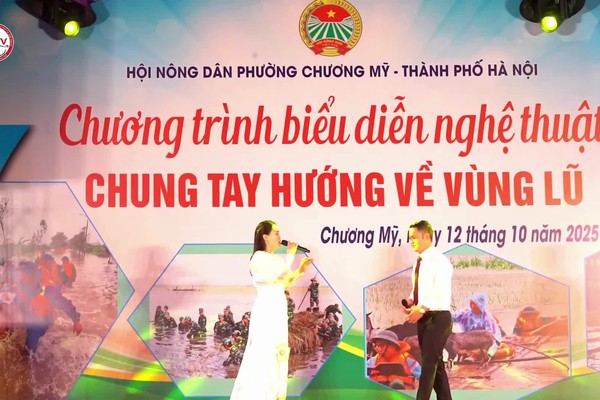 Hội Nông dân Chương Mỹ chung tay hướng về đồng bào vũng lũ