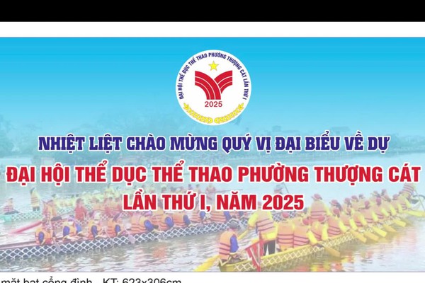 Công tác chuẩn bị Đại hội TDTT phường Thượng Cát