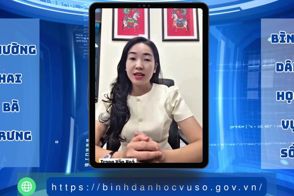 Phường Hai Bà Trưng: Đẩy mạnh phong trào “Bình dân học vụ số”.