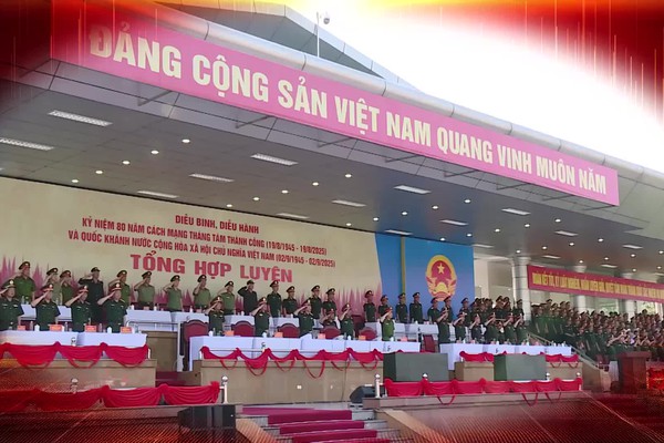Thông tin Lễ diễu binh, diễu hành chào mừng kỷ niệm 80 năm Cách mạng tháng Tám và Quốc khánh 2/9