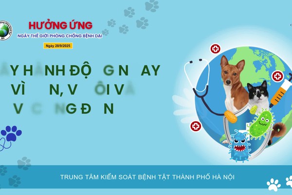 Hưởng ứng Ngày thế giới phòng chống bệnh dại