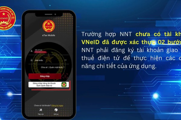 Hướng dẫn nộp thuế sử dụng đất phi nông nghiệp qua ứng dụng Etax Mobile.