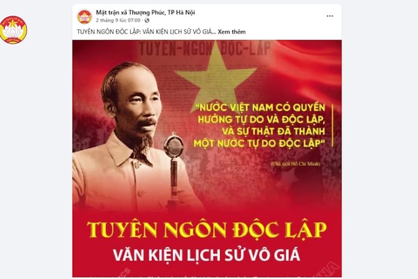 Phát huy vai trò là Trung tâm khối đại đoàn kết của Mặt trận TQ Việt Nam xã
