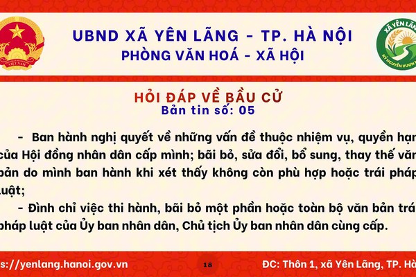 BẢN TIN 05 HỎI ĐÁP VỀ BẦU CỬ QUỐC HỘI KHÓA XVI VÀ HĐND CÁC CẤP NHIỆM KỲ 2026-2031