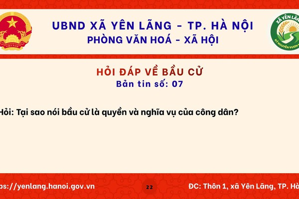 BẢN TIN 07 HỎI ĐÁP VỀ BẦU CỬ QUỐC HỘI KHÓA XVI VÀ HĐND CÁC CẤP NHIỆM KỲ 2026-2031