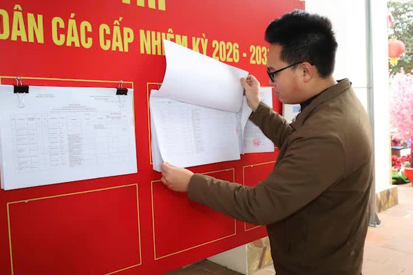 Tuyên truyền ngày bầu cử đại biểu Quốc hội khoá XVI và đại biểu HĐND các cấp nhiệm kỳ 2026 - 2031